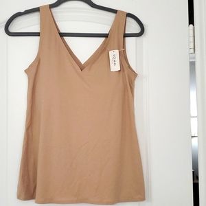 New Soma Tank with bra in warm amber. Very soft and comfortable!